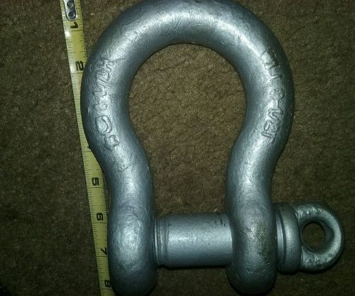 Crosby 3-1/2 ton anchor screw pin shackle for sale
