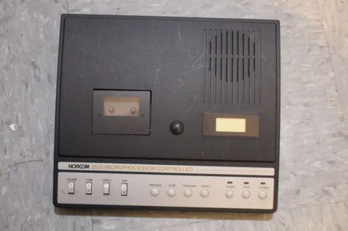 Norcom 2510 Microprocessor Controlled Desktop Transcriber