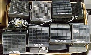 Lot of 5 Kenwood KES-4 20 Watt Heavy Duty Mobile Radio Radio Speakers