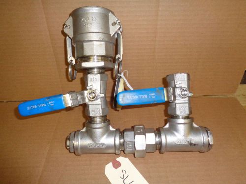 Nalco Ball Valve  Water 200-D316 Hose and Accesories 261-G00811.88 261-T00498.88