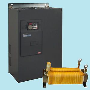 Mitsubishi f700 series 450 hp variable frequency drive vfd fr-f740-05470-na for sale