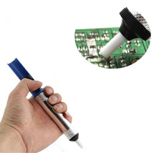 1x aluminum solder desoldering pump remover gun sucker suction tin bar tool 2016 for sale
