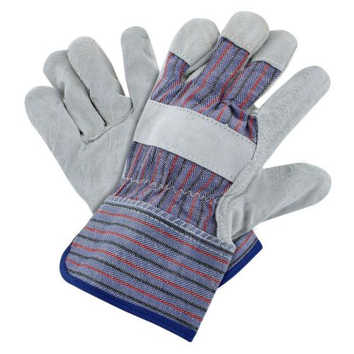 LP120 - 1 Pair Leather Palm Gloves - Safety Cuff - Construction