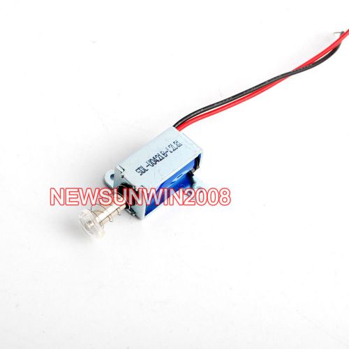 3V-12V DC Miniature DC solenoid pull (suction) small electromagnet with spring