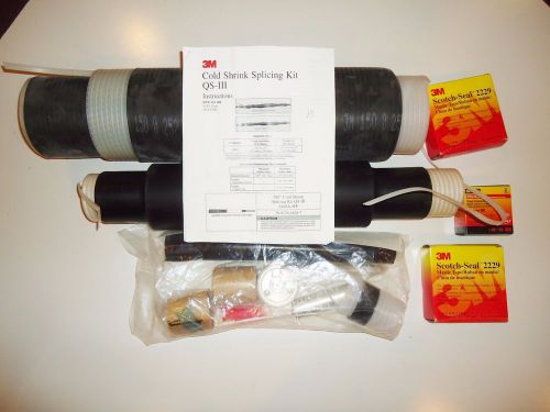 New 3m 3-m cold shrink qs-iii splicing kit #5468a - wf for #500 kcmil jcn cable for sale