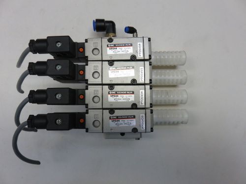 Smc manifold (4) solenoid valve vp544 for sale