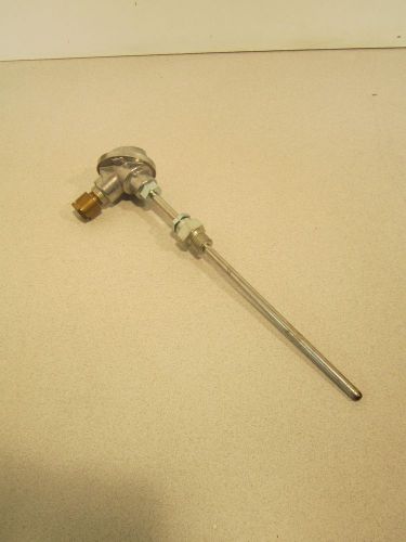 Alnor 7 immersion thermocouple, 2990b, steel protective tube, nsn 6685009106988 for sale