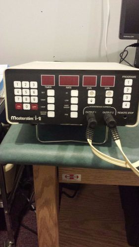 Masterstim i-2 Two Channel Electrotherapy unit Chiropractic, Physical Therapy