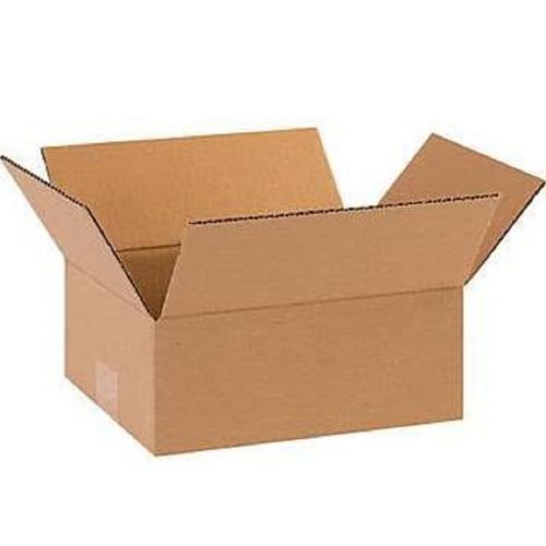 Corrugated Cardboard Flat Shipping Storage Boxes 8&#034; x 6&#034; x 2&#034; (Bundle of 25)