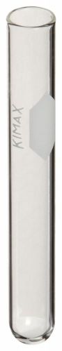 Kimax 45048-13100 kg-33 borosilicate glass 10ml culture tube, with marking spot, for sale
