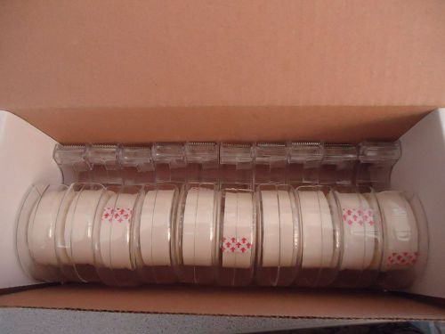 10 Rolls Tape, 3/4 in X 1000&#034;. Made in the USA 10 Invisible Tape Dispenser Rolls