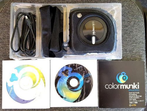 X-rite colormunki photo, monitor calibration, camera &amp; printing profiling for sale
