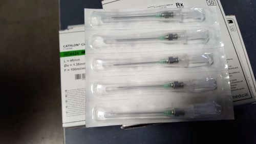 Jelco Cathlon Clear  IV Catheter Parts  ref# 4424 18g 1 3/4 &#034;  8 boxs of 50pcs