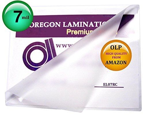 Oregon Lamination Premium Qty 100 7 Mil 12 x 18 Menu Laminating Pouches Hot