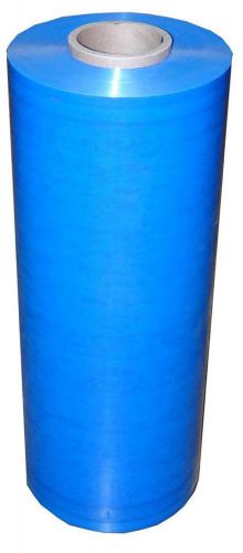 (1) roll machine pallet wrap shrink stretch film blue color 20&#034; x 5000&#039; x 63 ga for sale