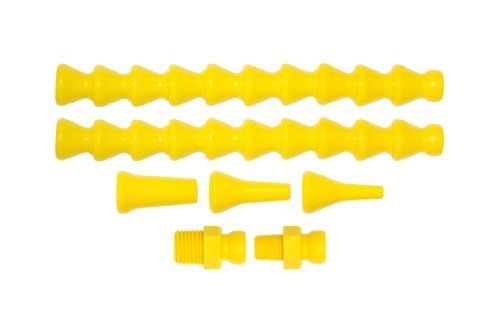 Loc-Line Acid Resistant Coolant Hose Assembly Kit, Yellow Polyester, 7 Piece,