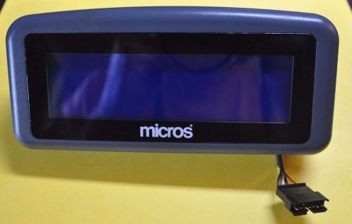 Micros POS WS4 \ 4LX Rear facing customer Display #500701-001