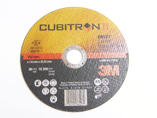 3M Cubitron II 66527 Cut Off Wheel