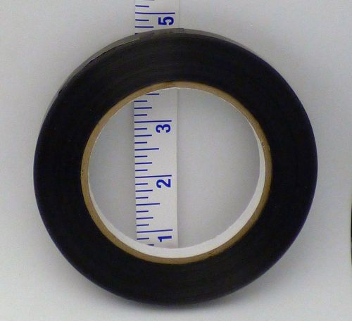 Black tape 1/2&#034; wide plastic pluming maybe 10 for 2.50