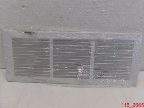 Qty=2 lima baseboard wall air return grille 19h 18&#034;x 6&#034; white 18x6w for sale