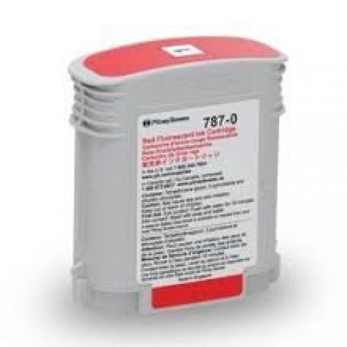 Postageink.com pitney bowes? # 787-0 red ink cartridge for connect + series for sale