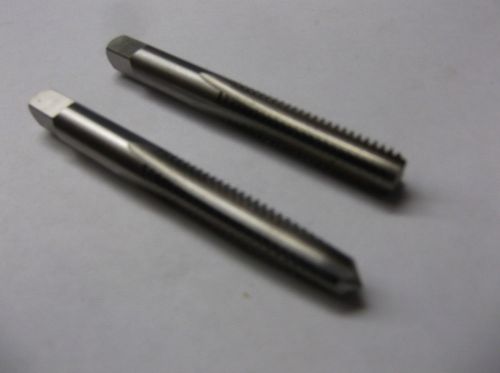 Set of 2 Morse 5/16 x 18 NC Thread Taps Bottoming Plug and Taper Made in USA