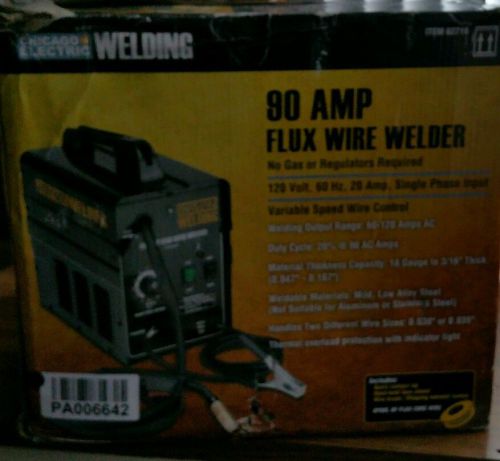 90 amp-ac, 120 volt, flux cored welder for sale