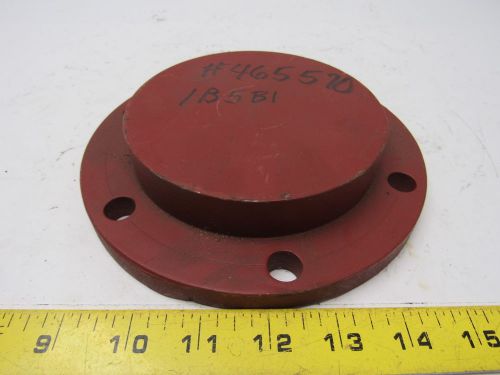 1b5b1 7&#034; od. pipe flange cap 6 bolt 1/2&#034; holes spaced 3&#034; apart solid steel for sale