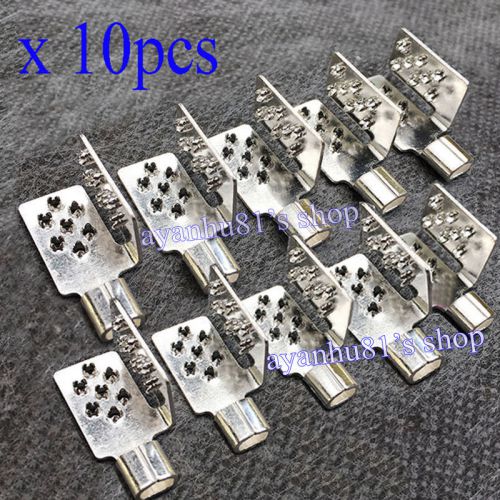 10pcs Clamp Connector F Carbon Heating Electric Film Warm Flooring Copper Plated