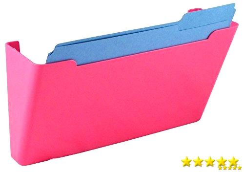 Us-works wall file pocket, pink, letter size 27296, new for sale