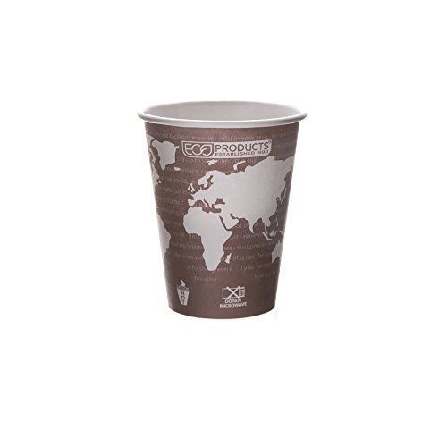Eco-Products, Inc Eco-Products - Renewable &amp; Compostable Hot Cups - 8 oz. Coffee
