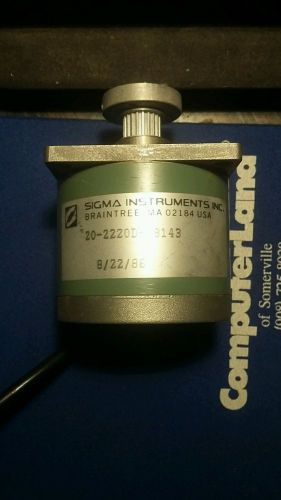 Sigma Instruments Synchronous Motor 20-2223D-28143