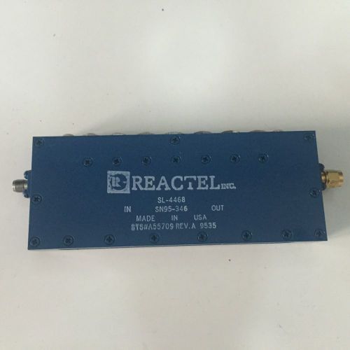 Reactel RF Microwave BPF bandpass filter 1514MHz 870MHz BW