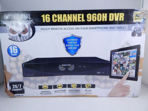 Night Owl 960H Network Video Recorder DVR 16-Channel Security System F6-DVR16