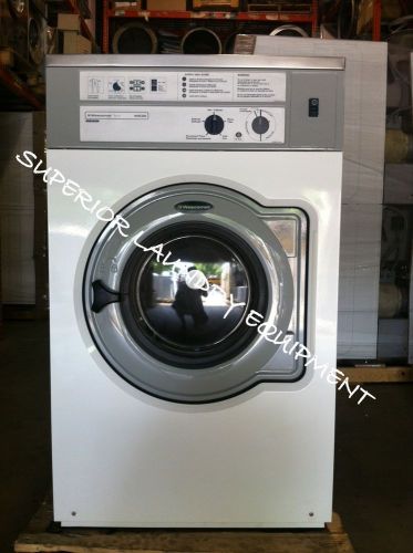 Wascomat w630, 30lb front load washer, 220v, 3ph, white, reconditioned for sale