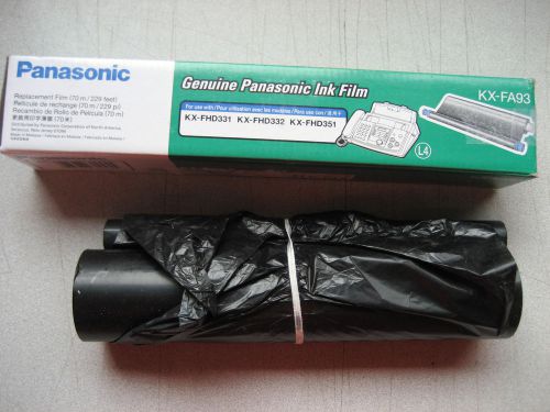 NEW 2-pak Panasonic KX-FA93 Black Film Cartridge, SEE COMPATIBILITY LIST BELOW