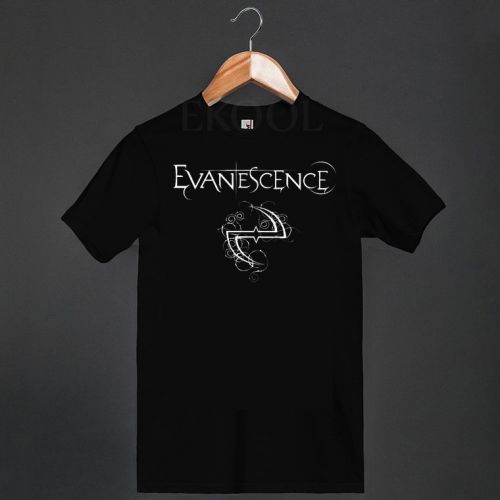 Evanescence Glow Forever Logo T-Shirt Rock Band Tour Merch Punk Amy Lee