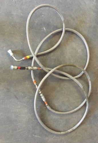 20&#039; cryo transfer hose 1/2&#034; cryogenic liquid nitrogen braided for sale