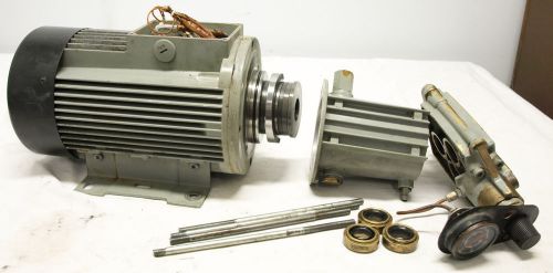 KEW ALTA 02V Power Washer Motor &amp; pump - Motor Runs Great Pump Needs Rebuild