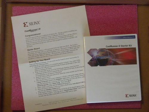 New Xilinx CoolRunner-II Starter Kit - X-Board version