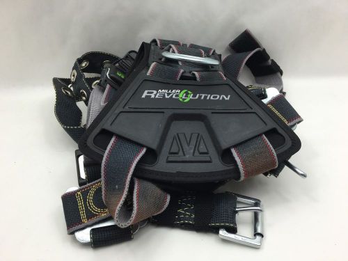 Miller rkn-tb-b/s/mbk revolution harness, removable belt black, small/medium for sale