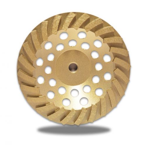 ZERED 4&#034; Premium Grinding Cup Wheel Astro Double Row for Concrete