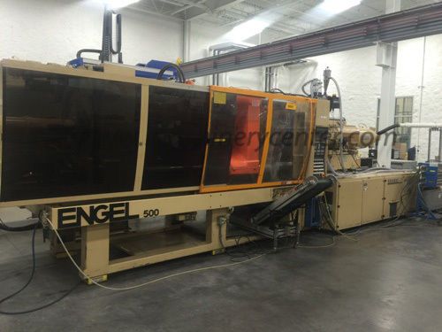 500 Ton, 28.4 Oz. Engel Injection Molding Machine &#039;98