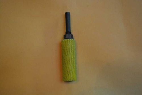 Ss122 yellow 1/2 x 2 inch length sleeves - adapter included 1/4 inch shaft for sale