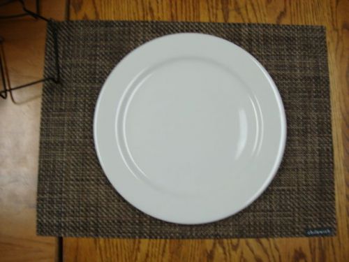 DISHWARE LARGE 12&#034; ROUND DINNER PLATES ALA-120 (new case lots)