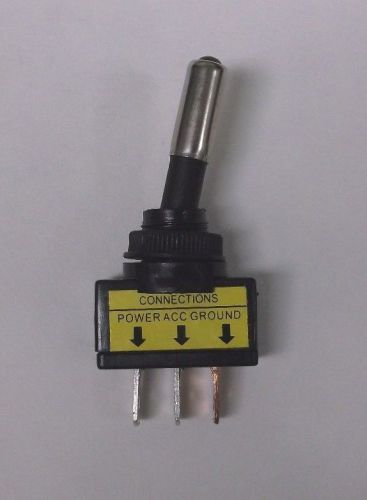 Bbt lighted blue led heavy duty on/off 20 amp 12 volt toggle switch for sale