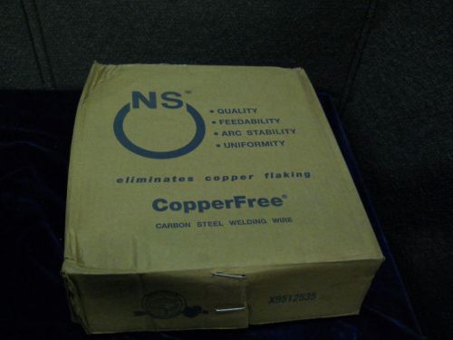 National Standard NS-102 Copper Free Steel MIG Welding Wire 0.052&#034; ER80S-D2/