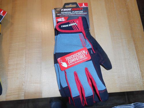 True grip  men&#039;s work gloves nwt large electrical /mechanics /  general purpose for sale