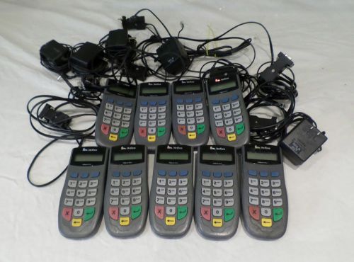 LOT OF 9* VERIFONE PINPADS 1000SE WITH CABLES