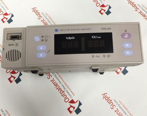 Nellcor NPB-290 Patient Monitor: Pulse Oximetry (SPO2) &amp; Pulse - LOT OF 3